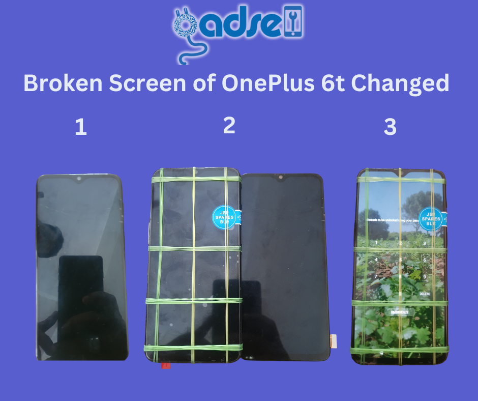 Broken Screen of Vivo v15 Changed 1