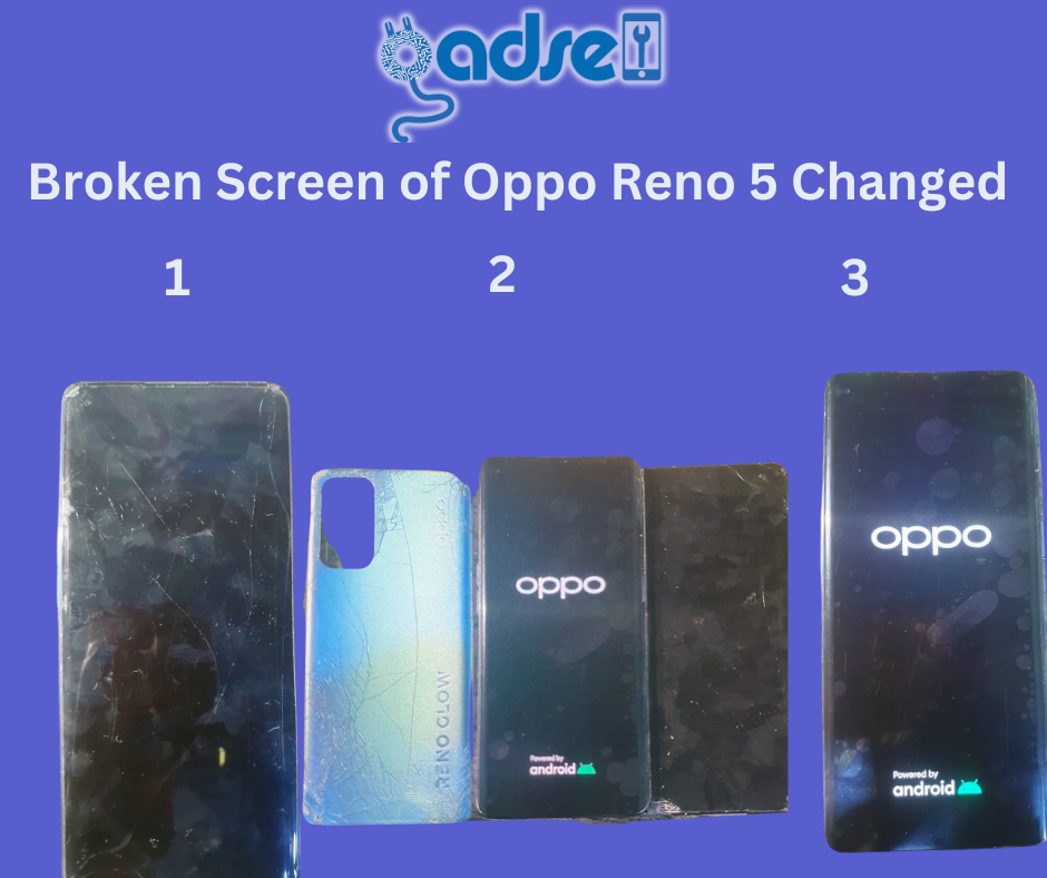 Oppo Reno 5 display replacement at doorstep